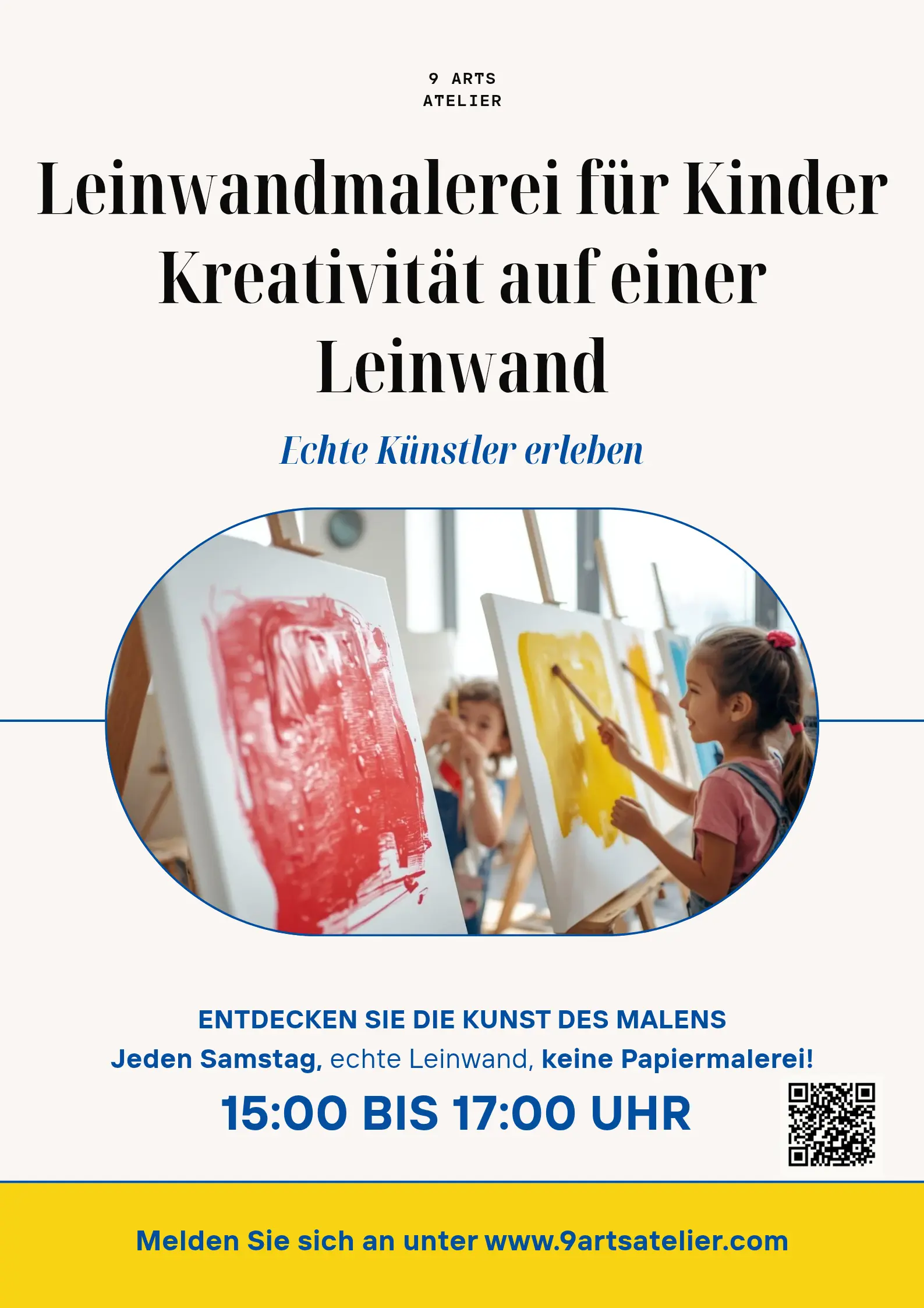 Leinwandmalerei für Kinder – Samstag