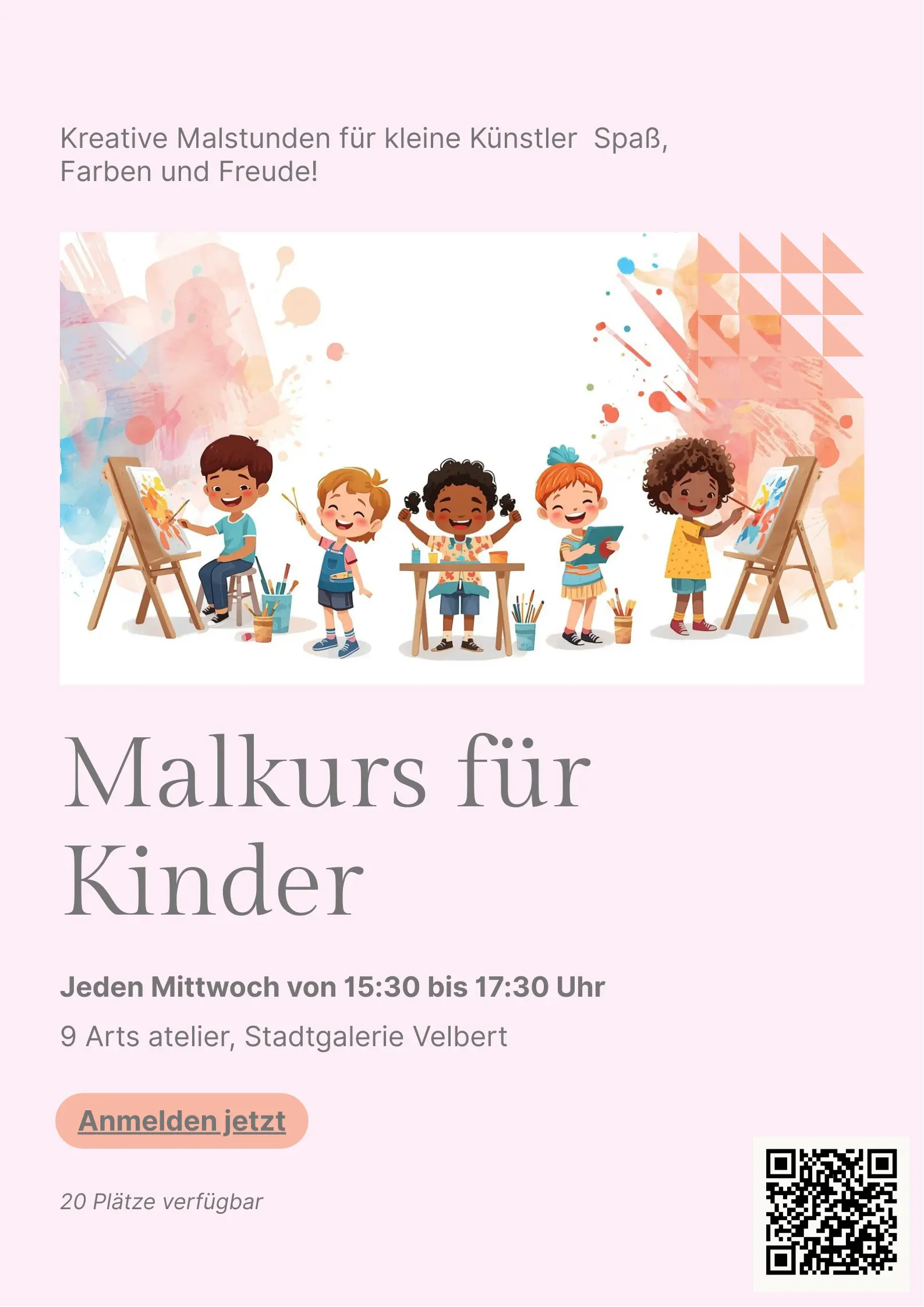 Malkurs für Kinder – Mittwoch