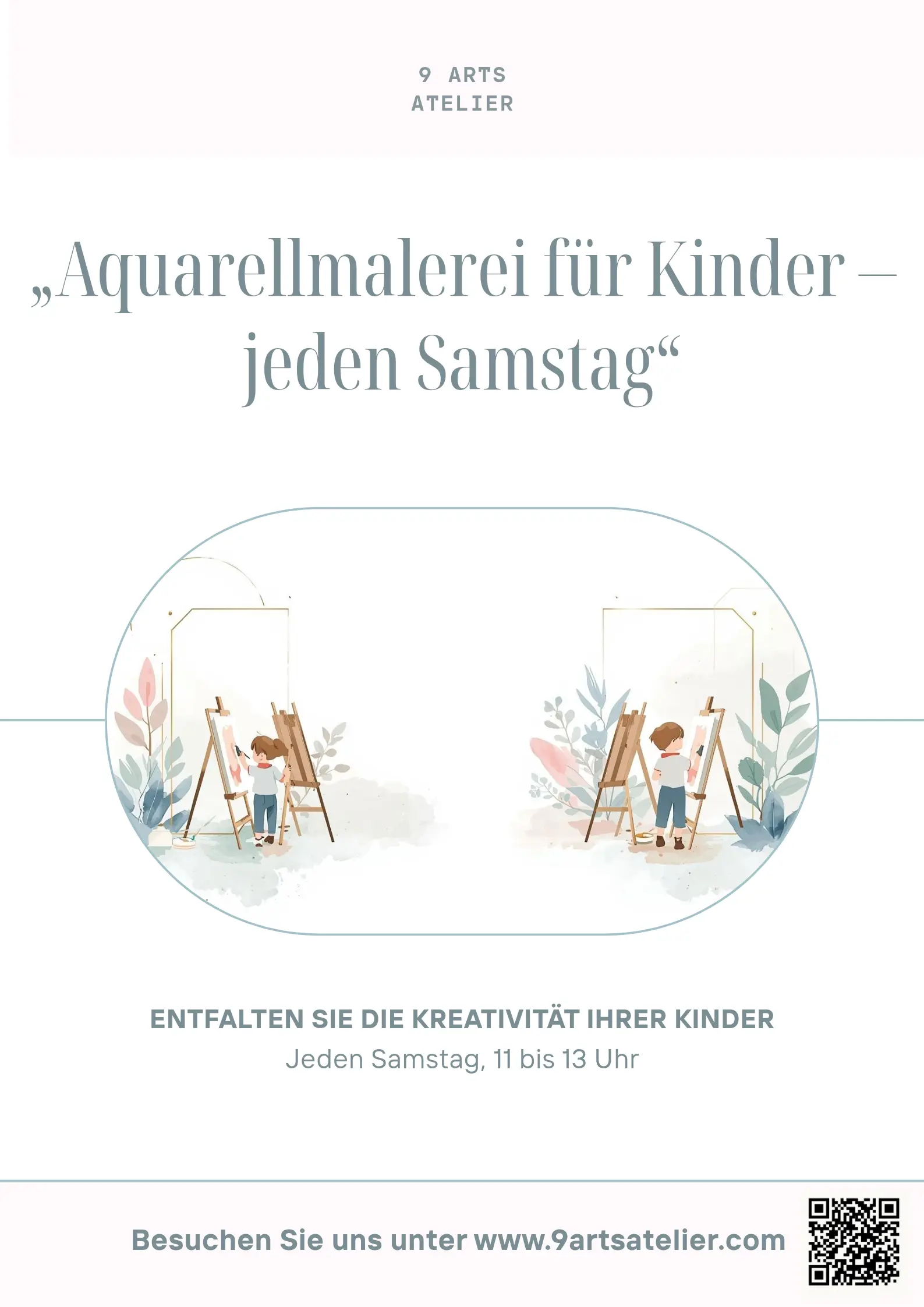 Aquarellmalerei für Kinder – Samstag