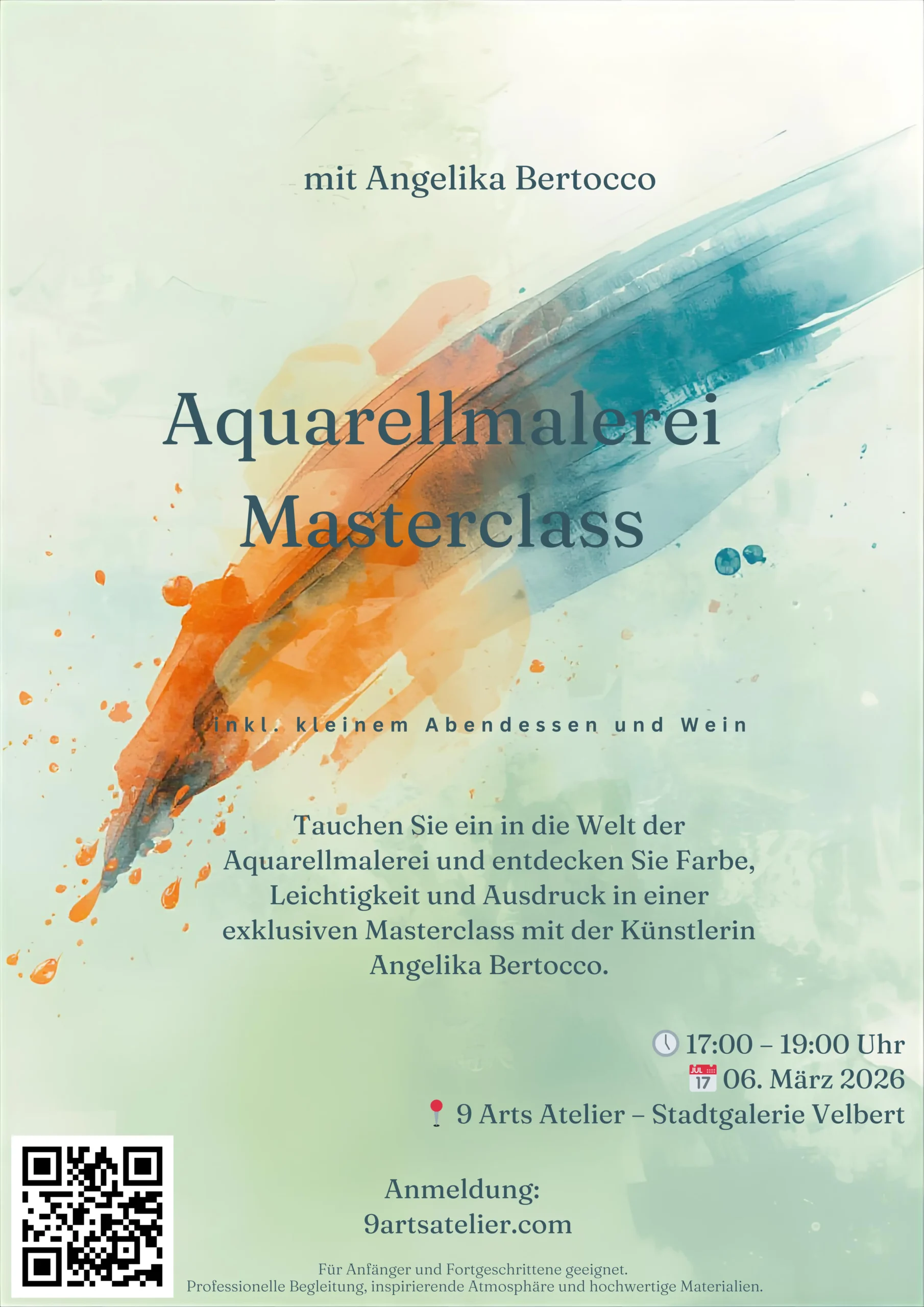 Aquarell Motiv – 9 Arts Atelier