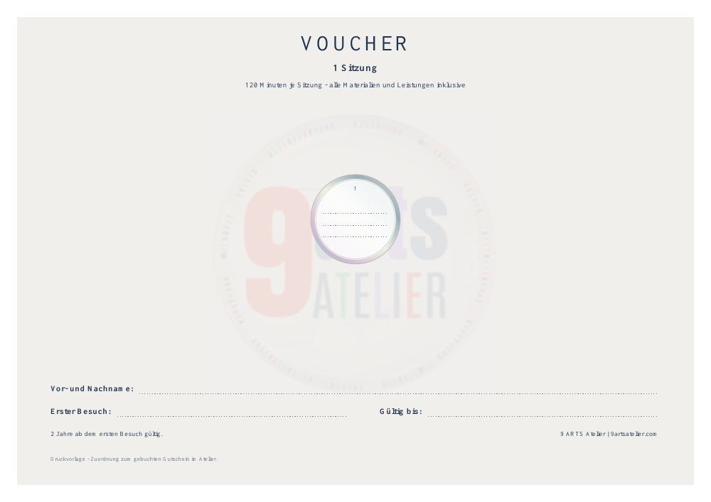 Voucher-Vorschau: 1 Sitzung