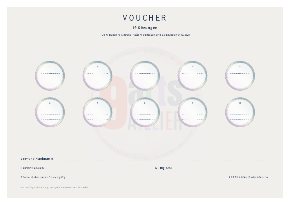 Voucher-Vorschau: 10 Sitzungen