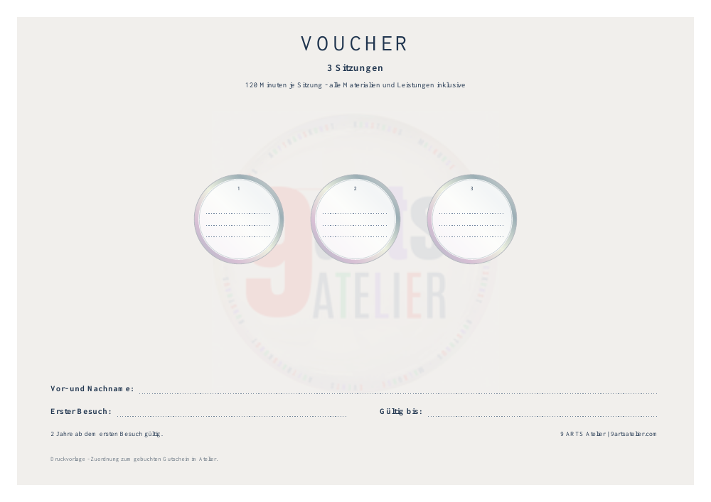 Voucher-Vorschau: 3 Sitzungen