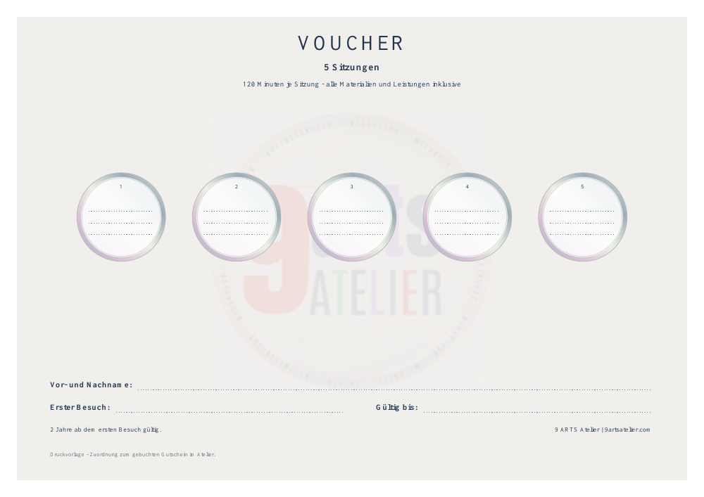 Voucher-Vorschau: 5 Sitzungen