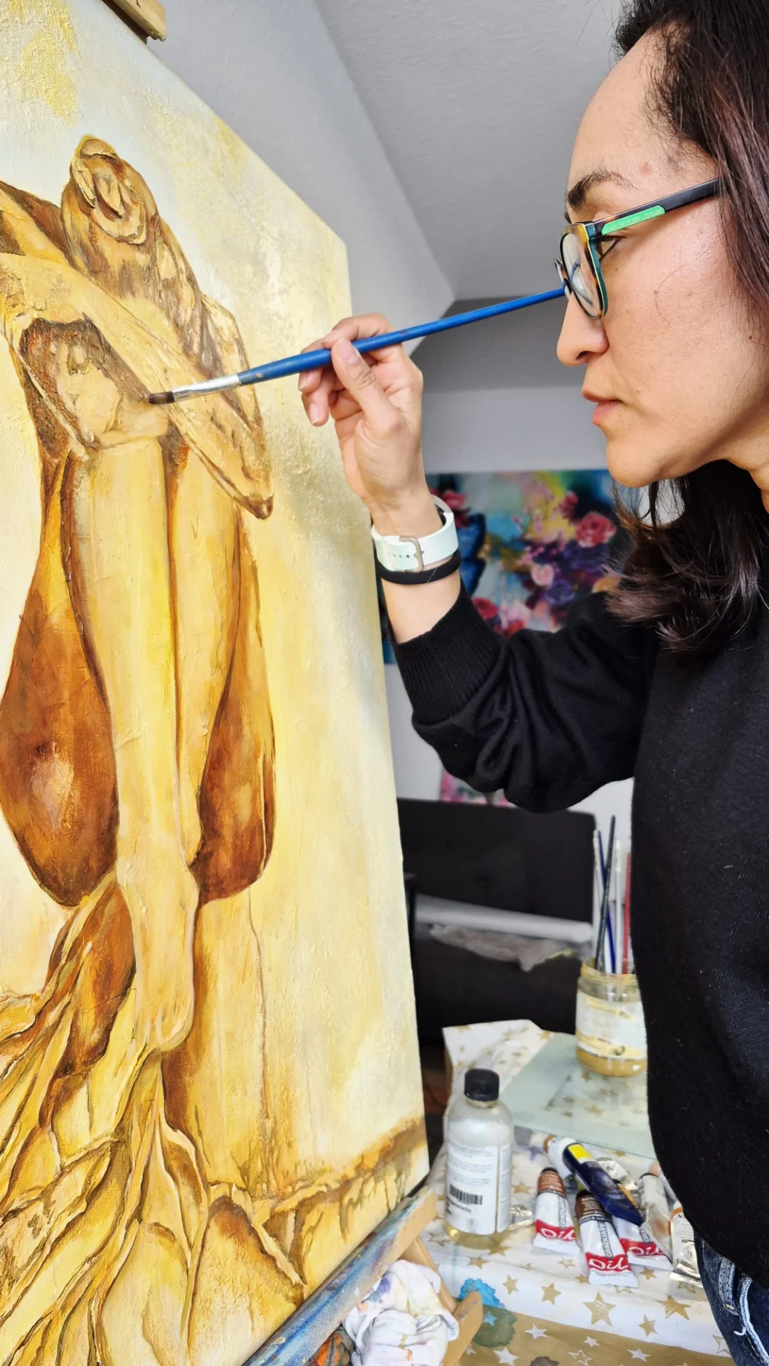 Joe Analco im Atelier